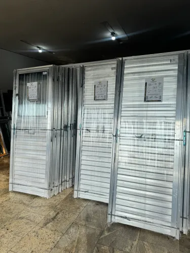 Portas de alumínio reforçada - Última semana de promoção 