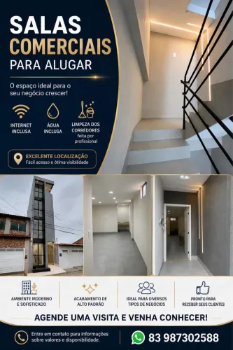SALAS COMERCIAIS PARA ALUGAR