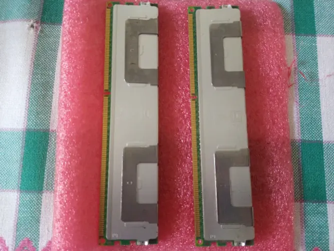 32GB (16GBx2) Memória RAM DDR3 ECC Samsung 1600mhz para Xeon X99 C612 LGA 2011-3