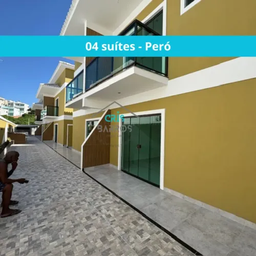 Casas à venda com 04 suítes + Piscina no Peró Excelente Oportunidade! em Peró - Cabo Frio