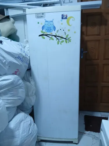 Vendo essa geladeira esmaltec 350 litros 