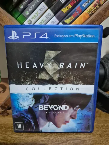 The heavy rain (só tem o disco do heavy rain) - playstation 4