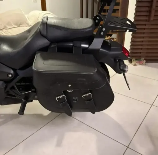 ALFORJES LATERAIS PARA MOTO - NOVOS, SEM USO
