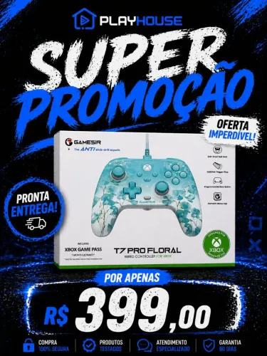 Controle Xbox One Series S X PC Gamesir Floral Pro