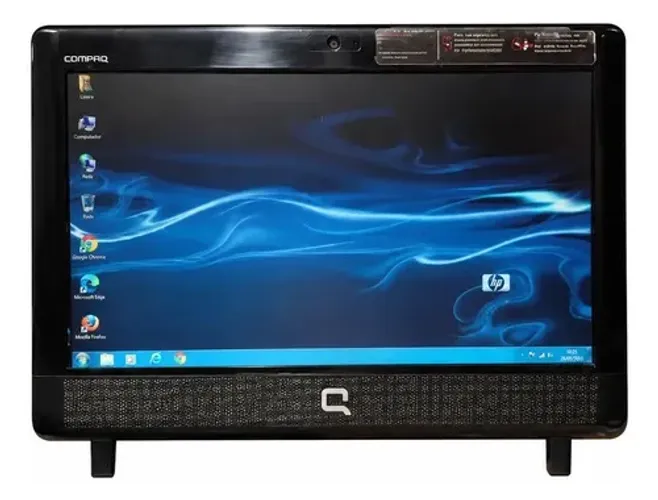 Pc All In One Compaq Cq1-1320br | Ssd 120gb + 4gb Ram