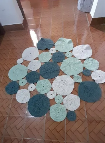 Tapete de Barbante Artesanal