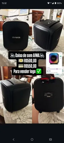 Caixa de som AIWA