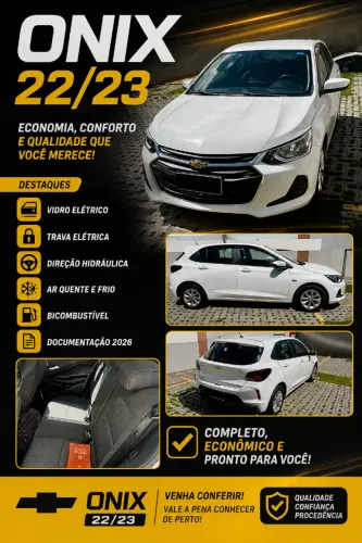 Chevrolet Onix Hatch LT 1.0 12V Flex Mec. 4P 2023