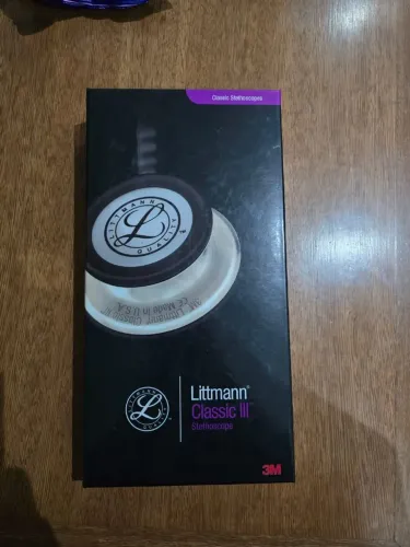 Estetoscópio Littmann Clássic lll (Cinza/Preto)