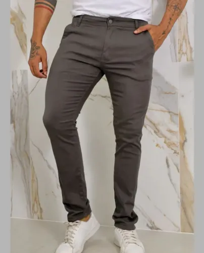 Calça sarja masculina Tam 40