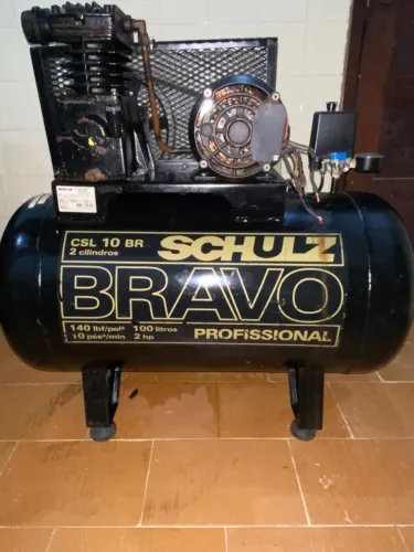 Compressor de ar SCHULZ 140lbs - usado