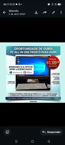 Computador ? de mesa Samsung 