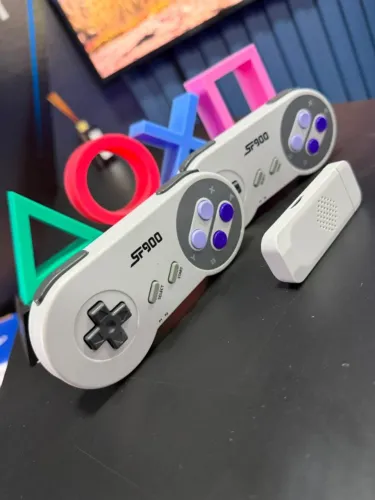 Console Retrô SF900 Sem Fio com 5.000 Jogos