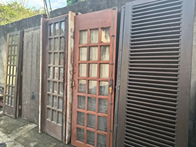 Janelas, Portas, Batentes e Vigas, só vendo se for tudo