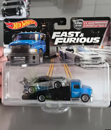 Hot Wheels Fast & Furious Team Transport LB-ER34 Super Silhouette Nissan Skyline<br>