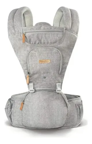 Canguru Fisher Price Bb312 hipseat até 15kg cinza