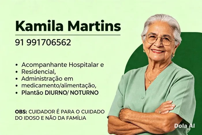 CUIDADORA DE IDOSOS