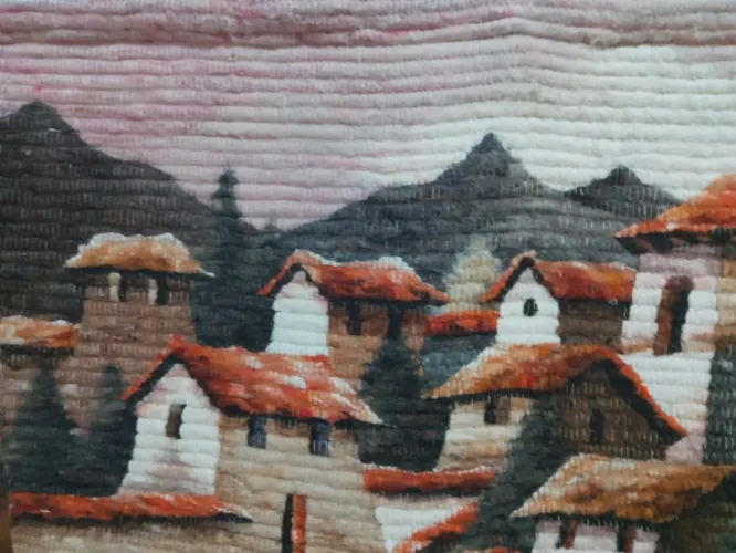 Quadro em tapeçaria