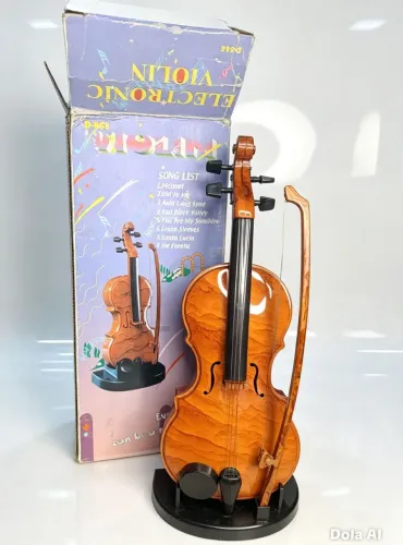 Violino eletrônico de brinquedo