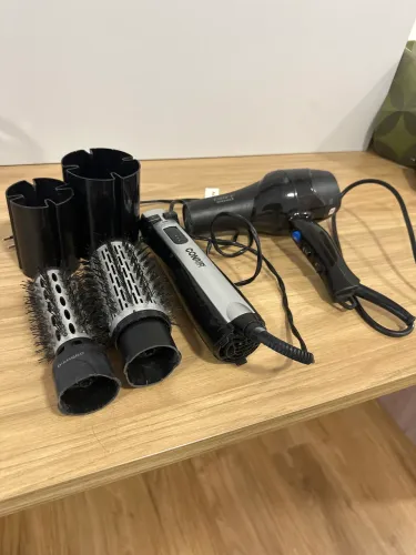 escova rotativa conair + secador taiff