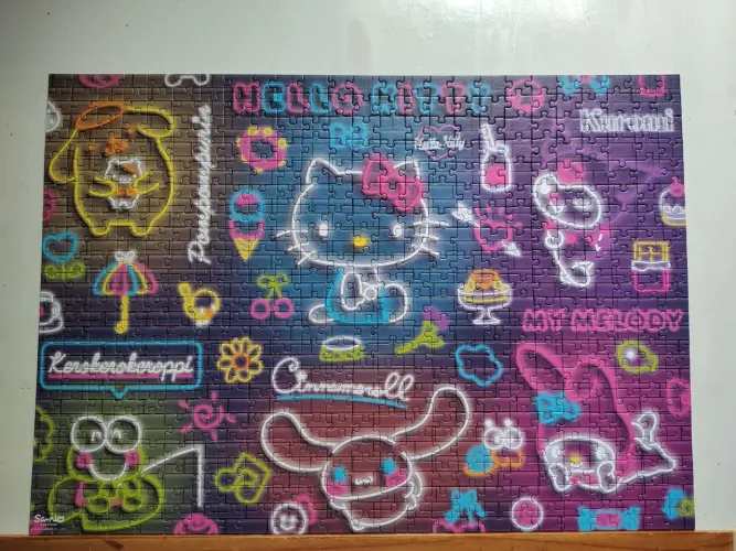Quebra cabeça Trelf 500 peças Hello Kitty