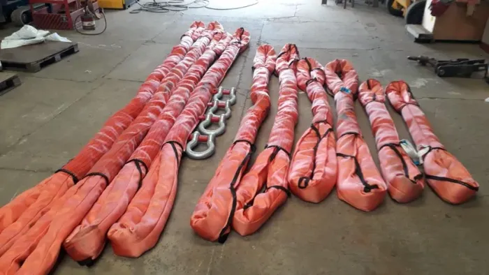 Cinta de Elevação Tubular Sling Camada Dupla 70 ton. 2 metros