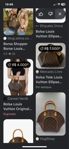 Bolsa original antiga uma raridade da Louis Vuitton