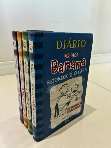 Kit - Diário de um banana Vol 2,3,4 e 5