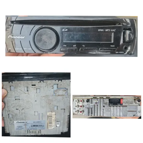 Pioneer DEH-4280SD, 3 pares de saída RCA