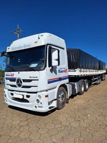 MERCEDES-BENZ ACTROS 2546 + BITREM RANDON GRANELEIRO 2013