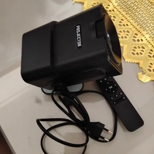 Retroprojetor novo.
