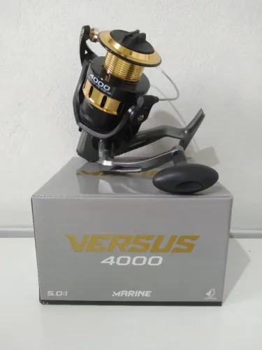 Molinete Versus 4.000 com 4 rolamentos 