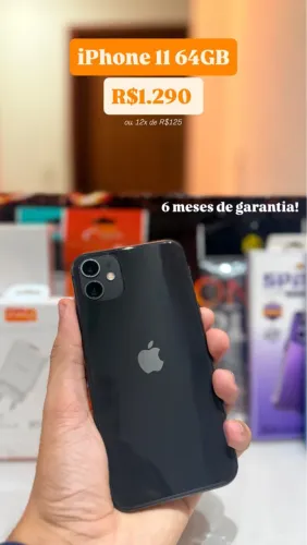 iPhone 11 64GB + Brindes + Garantia