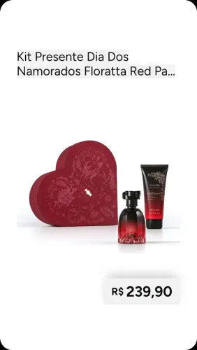 Kit Floratta red passion 