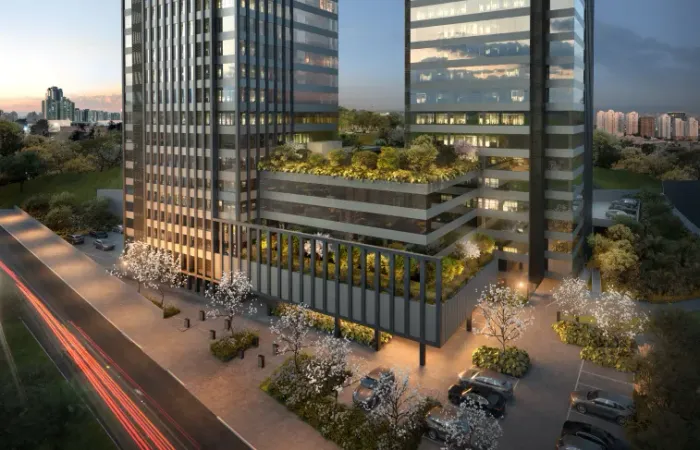 CATUAÍ CORPORATE - Sala para locação com 55m² por R$ 5.200, Gleba Fazenda Palhano, Londrin