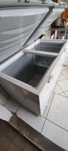 Freezer Horizontal Electrolux Cycle Defrost 400L com função Turbo Freezer Duas Portas