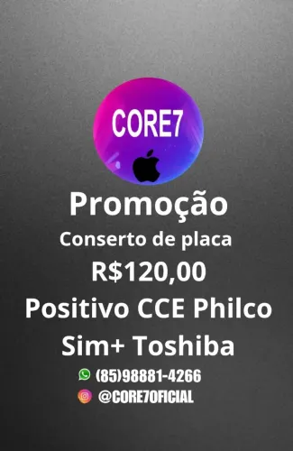 Conserto de Placa Mãe De notebook Promoção de Outubro