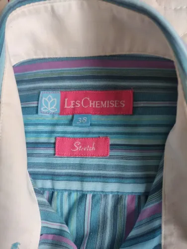 Camisa feminina, manga longa, tamanho 38
