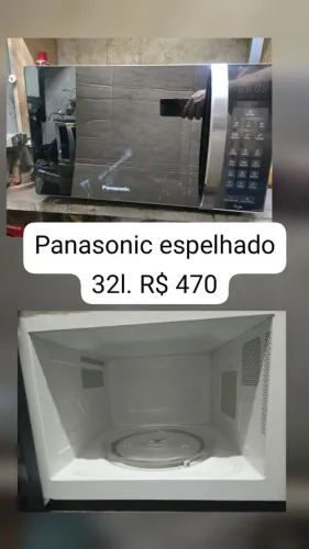 Microondas panasonic espelhado