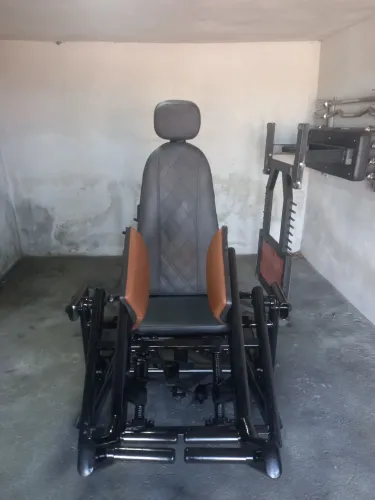 Abdutora articulada fabricante romano equipamentos máquina de glúteos toda nova.