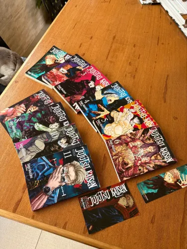Mangá Jujutsu Kaisen Vol. 1 ao 11