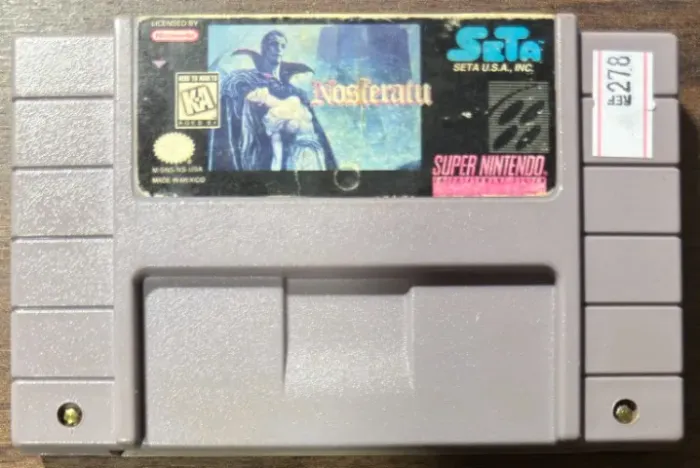 Nosferatu Original SNES Super Nintendo 278