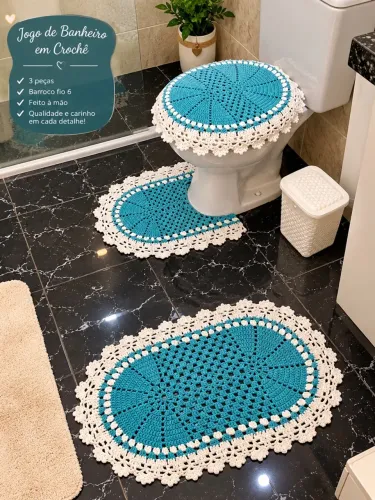 Conjunto de crochê feito com amor !