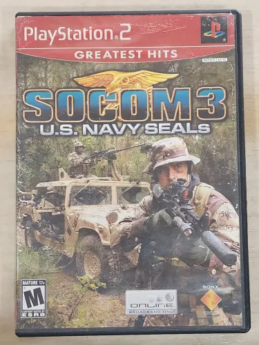 Jogo Original de play 2 Socom 3 U.S Navy Seals