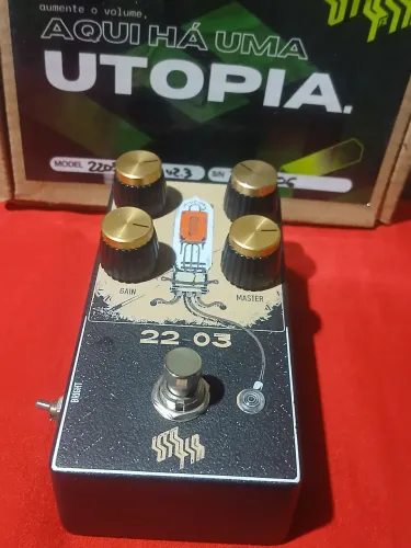 Pedal overdrive Utopia - versão nova