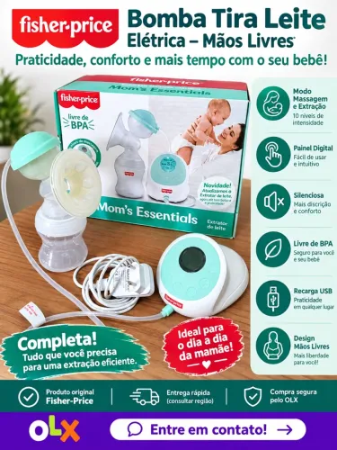 Extrator de leite elétrico Fisher-Price