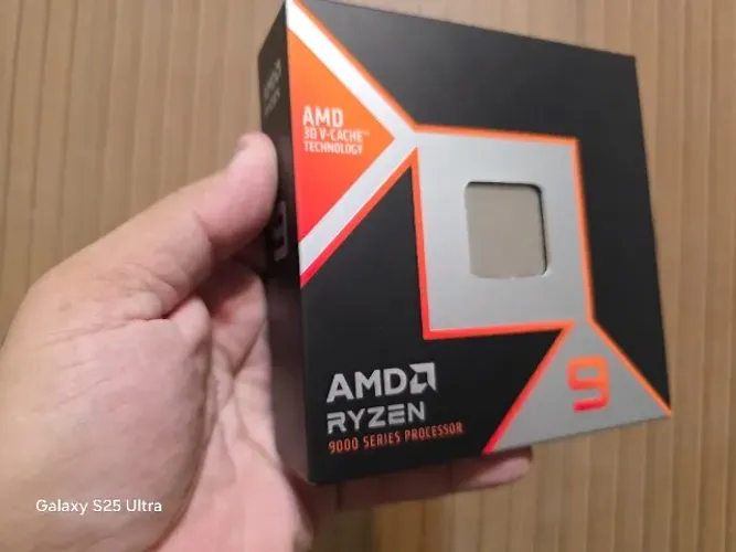 Processador Ryzen 9 9900x3d Novo na caixa com Nota Fiscal