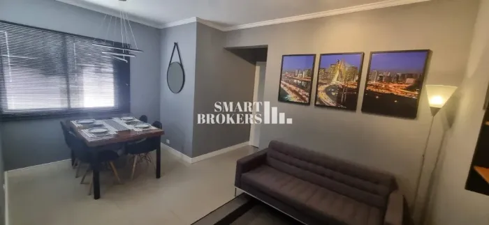 Apartamento com 1 quarto para locação, 38 metros quadrados e 1 vaga de garagem - Vila Mari