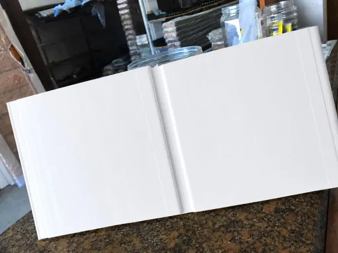 FORRO PVC LISO BRANCO EM PROMOÇÃO!
