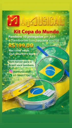 Pandeiro Brasil IZZO 